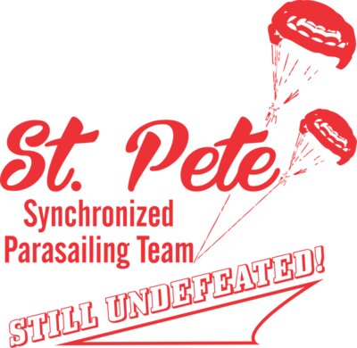 Synchronized Parasailing Team
